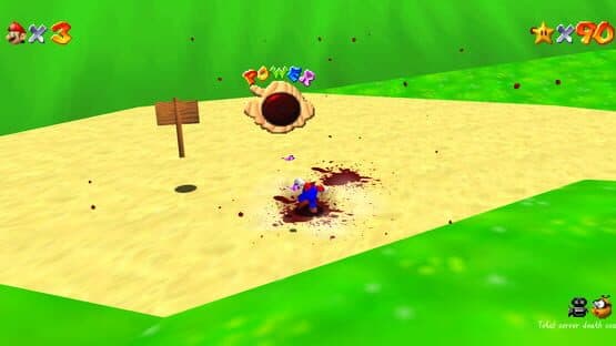 Super Mario 64: Gore/Hard-Mode — screenshot 1