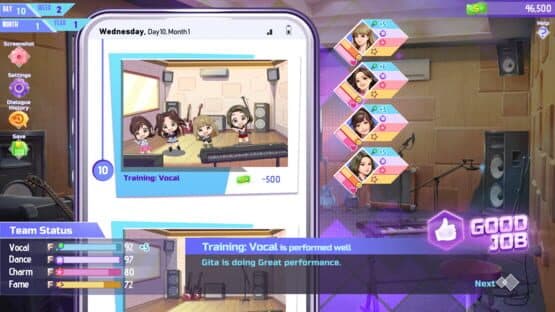 K-Pop Idol Stories: Road to Debut — screenshot 8