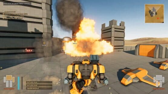 Robot Fury: Mech Combat Simulator — screenshot 1