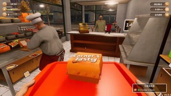 Corner Kitchen Fast Food Simulator — screenshot 1