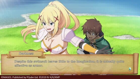 KonoSuba: God's Blessing on this Wonderful World!: Darkness Special Swimsuit — screenshot 1