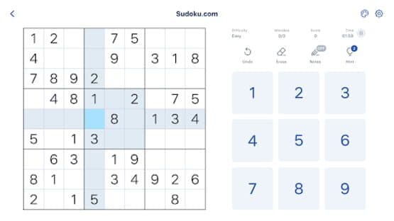 Sudoku.com — screenshot 1