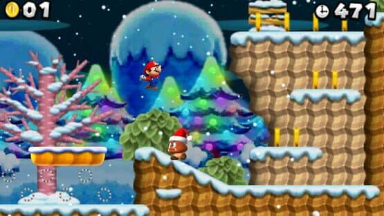 Finally A NSMB2 Christmas Mod — screenshot 1