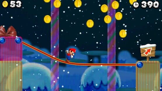 Finally A NSMB2 Christmas Mod — screenshot 5