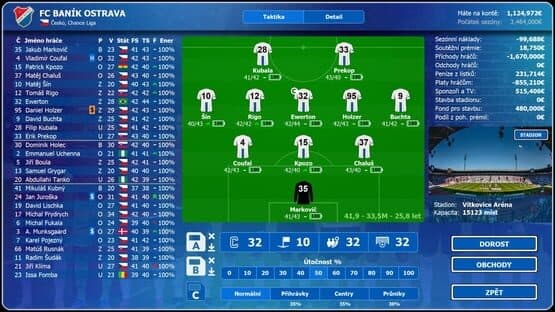 Czech Soccer Manager 2025 — screenshot 4