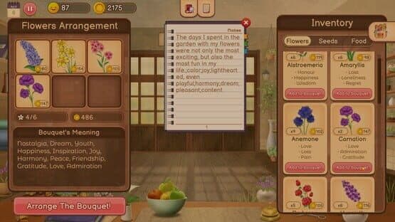 Hanako's flower shop — screenshot 2