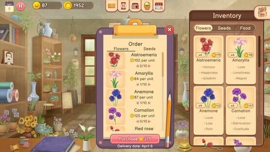 Hanako's flower shop — screenshot 7