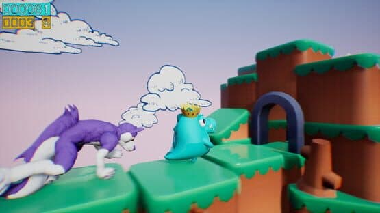Dino Running from a Furry: Gamesforfarm — screenshot 3