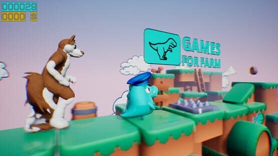 Dino Running from a Furry: Gamesforfarm — screenshot 6