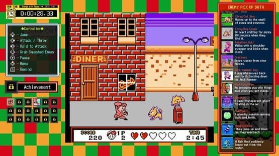 Jalecolle Famicom Ver. Pizza Pop! — screenshot 3