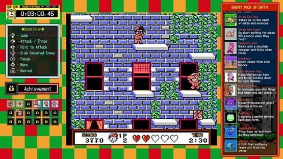 Jalecolle Famicom Ver. Pizza Pop! — screenshot 4