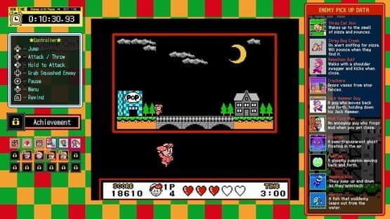 Jalecolle Famicom Ver. Pizza Pop! — screenshot 6