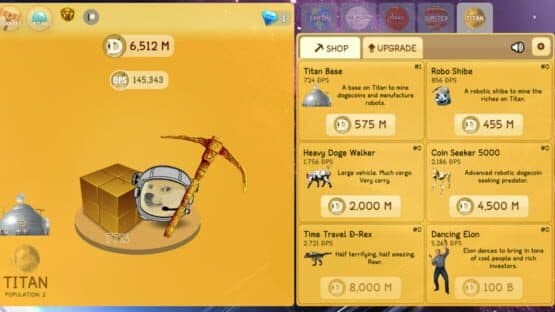 Dogeminer 2: Back 2 the Moon — screenshot 1