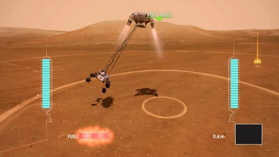 Kinect Fun Labs: Mars Rover Landing — screenshot 1