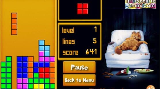 Garfield Tetris — screenshot 1