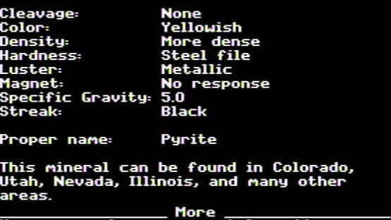 Murphy's Minerals — screenshot 3