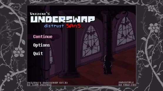 Unizone's Underswap: Distrust Sans — screenshot 1