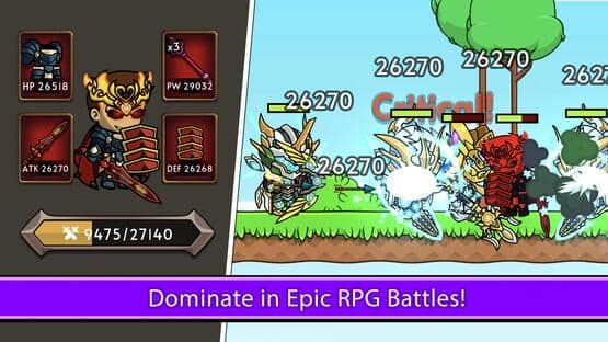 Knight Hero 2 Revenge idle RPG — screenshot 3
