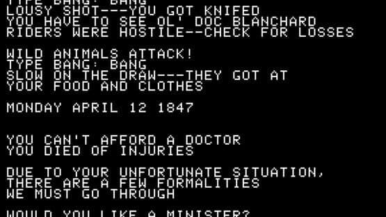 The Oregon Trail — screenshot 1