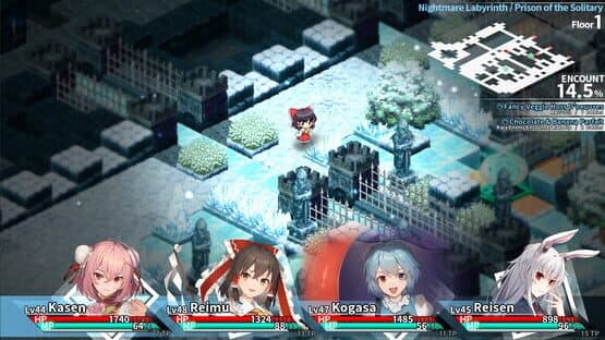 Labyrinth of Touhou Tri: The Dreaming Girls & The Mysterious Orbs — screenshot 1