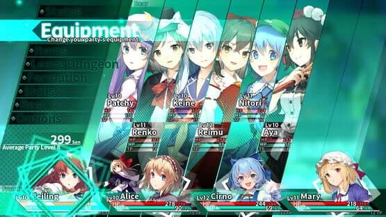 Labyrinth of Touhou Tri: The Dreaming Girls & The Mysterious Orbs — screenshot 2