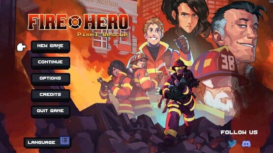 Fire Hero: Pixel Rescue — screenshot 1