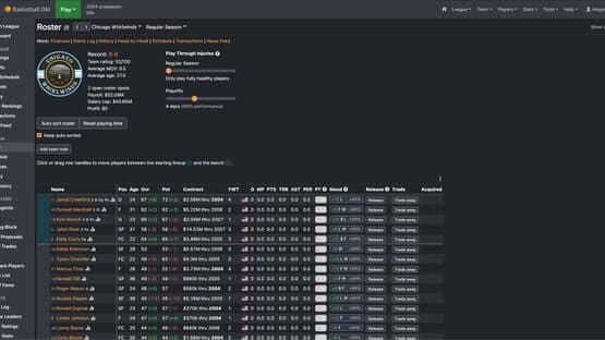 Basketball GM — screenshot 2