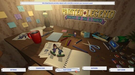 Painted Legend: Knights of Ink & Paper — screenshot 1