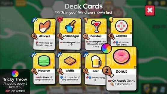 Food Fight Fiesta: Multi-Use Cards — screenshot 2