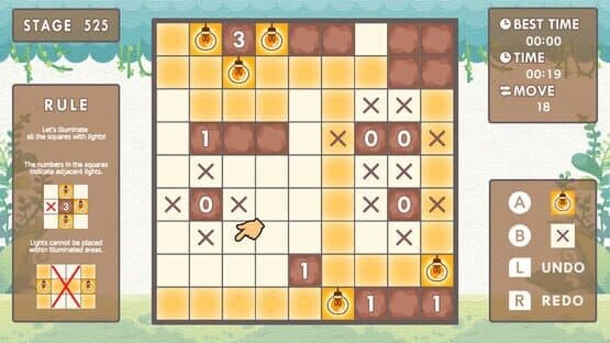 Puzzle Lights and Mushrooms 1000 — screenshot 5