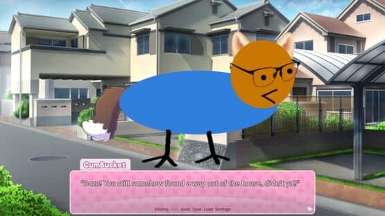 Doki Doki But an Old Dog Tries To Learn New Tricks and The Literature Club Tries to Help It: A Dog Story — screenshot 1