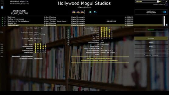 Hollywood Mogul 4 — screenshot 3
