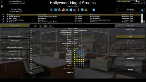 Hollywood Mogul 4 — screenshot 6