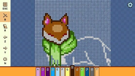 Pixel Cross Stitch Color by Number - Winter Pack — screenshot 1