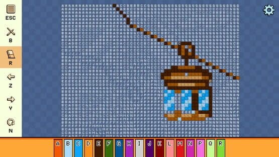 Pixel Cross Stitch: Color by Number - Winter Pack 2 — screenshot 1