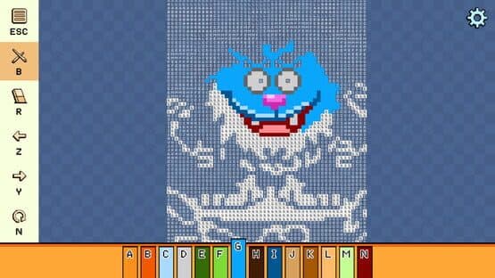 Pixel Cross Stitch: Color by Number - Winter Pack 2 — screenshot 3