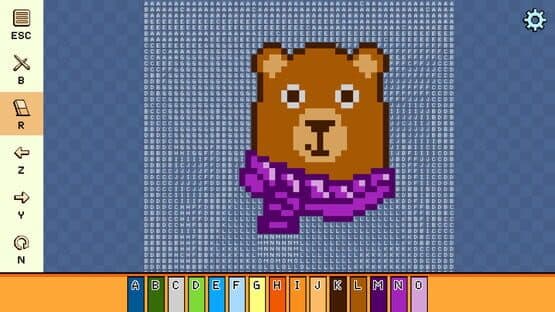 Pixel Cross Stitch Color by Number - Winter Pack — screenshot 4