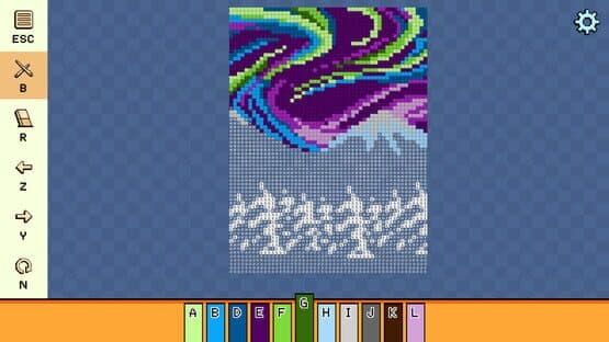 Pixel Cross Stitch: Color by Number - Winter Pack 2 — screenshot 4