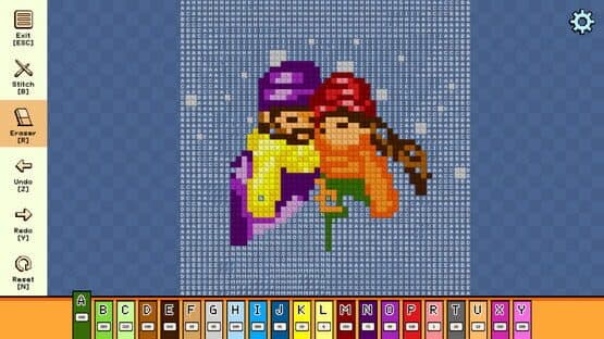 Pixel Cross Stitch: Color by Number - Winter Pack 3 — screenshot 3