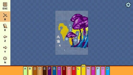 Pixel Cross Stitch: Color by Number - Alien Worlds Pack 2 — screenshot 4