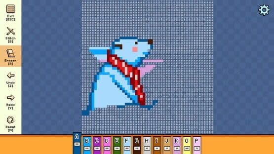Pixel Cross Stitch: Color by Number - Winter Pack 3 — screenshot 4