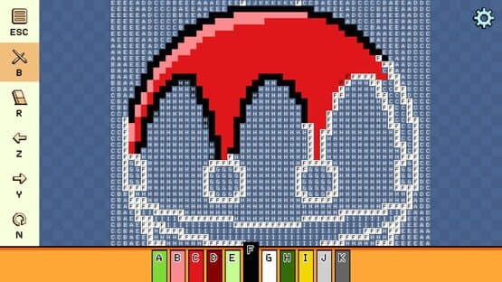 Pixel Cross Stitch: Color by Number - Christmas Baubles Pack — screenshot 1