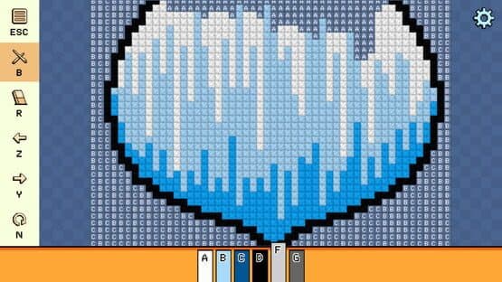 Pixel Cross Stitch: Color by Number - Christmas Baubles Pack 2 — screenshot 1