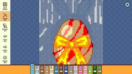 Pixel Cross Stitch: Color by Number - Easter Pack — screenshot 3