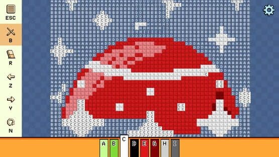 Pixel Cross Stitch: Color by Number - Christmas Baubles Pack — screenshot 4