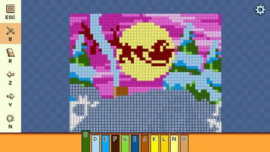 Pixel Cross Stitch: Color by Number - Christmas Pack 2 — screenshot 4