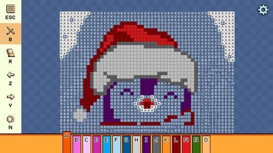 Pixel Cross Stitch Color by Number - Christmas Pack — screenshot 1