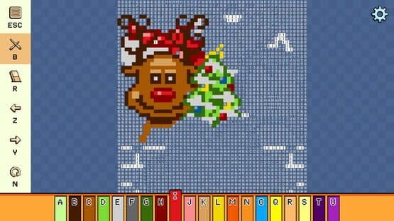 Pixel Cross Stitch Color by Number - Christmas Pack — screenshot 3