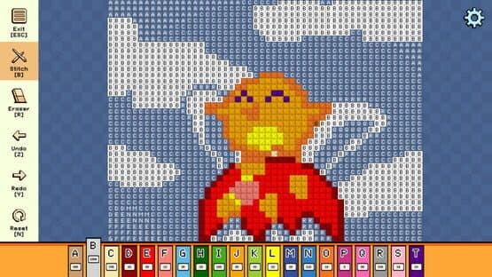Pixel Cross Stitch: Color by Number - Easter Pack 2 — screenshot 1