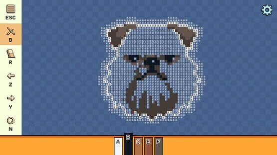 Pixel Cross Stitch: Color by Number - Dogs Pack — screenshot 1